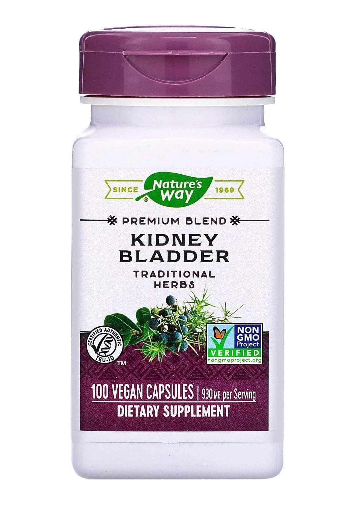 KIDNEY BLADDER PREMIUM BLEND - 100VCAPS - Mann Nutrition