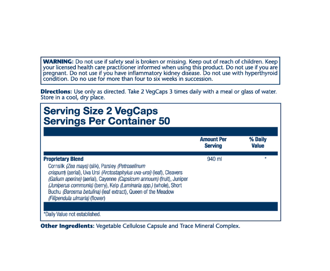 Kidney Blend SP - 6 - 100 V Caps - Mann Nutrition