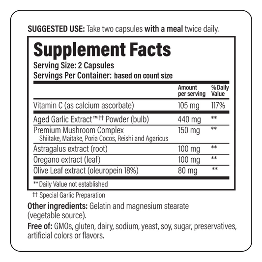 Kyolic Immune Support Formula 103 - 100 Caps - Mann Nutrition