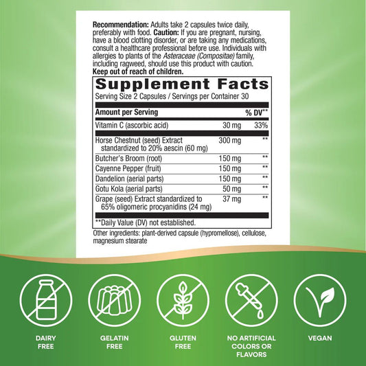 Leg Veins Premium Blend - Mann Nutrition