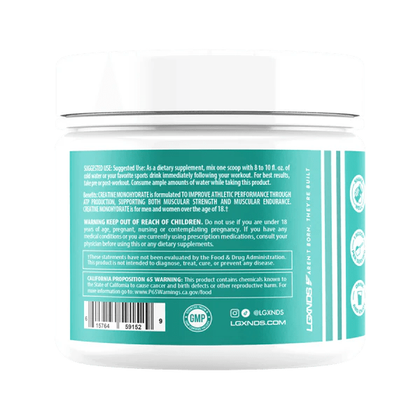 LGXNDS Creatine Monohydrate 30 Servs. - Mann Nutrition