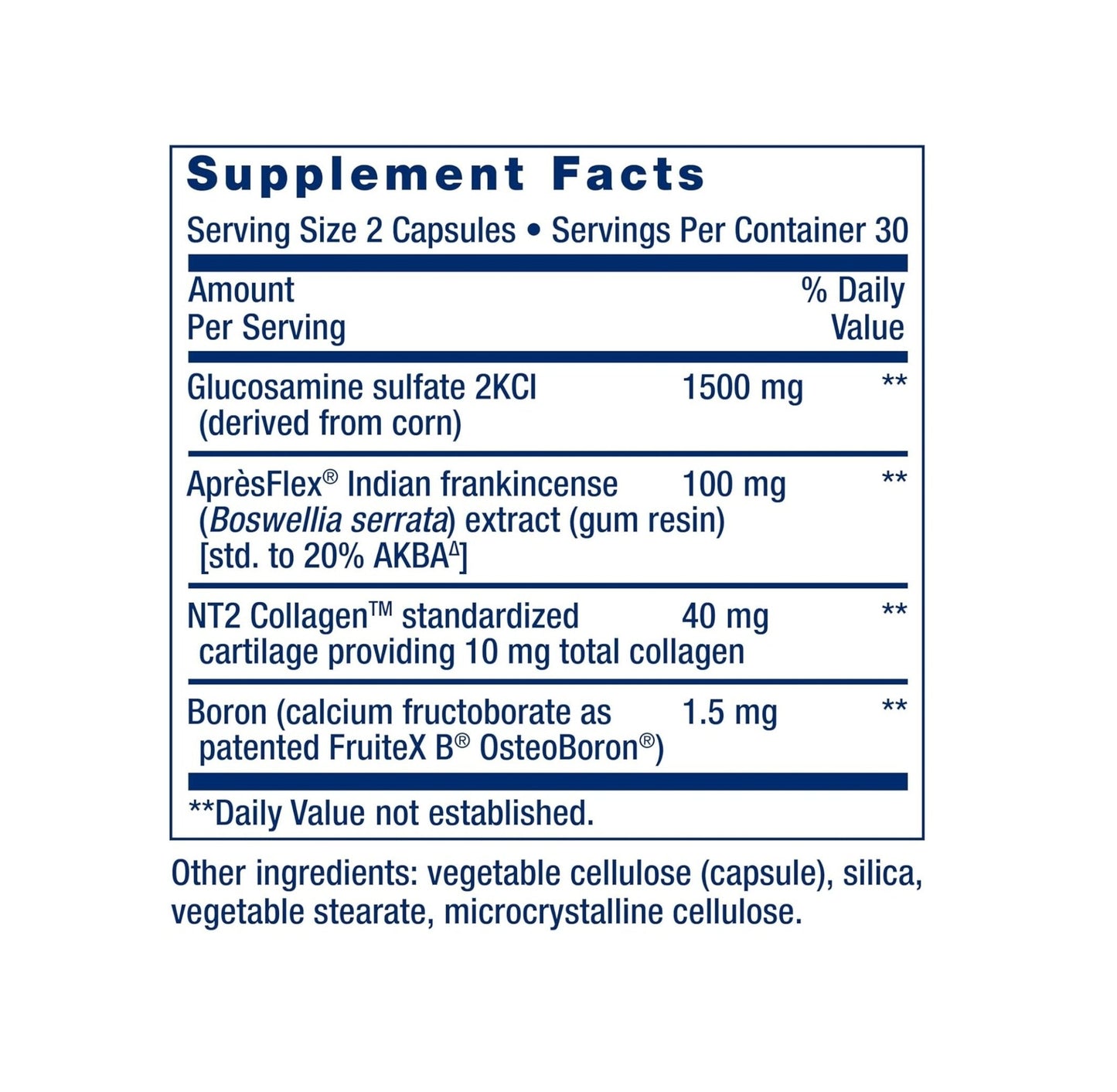 Life Extension ArthroMax® Advanced NT2 Collagen™ & AprèsFlex® - Mann Nutrition