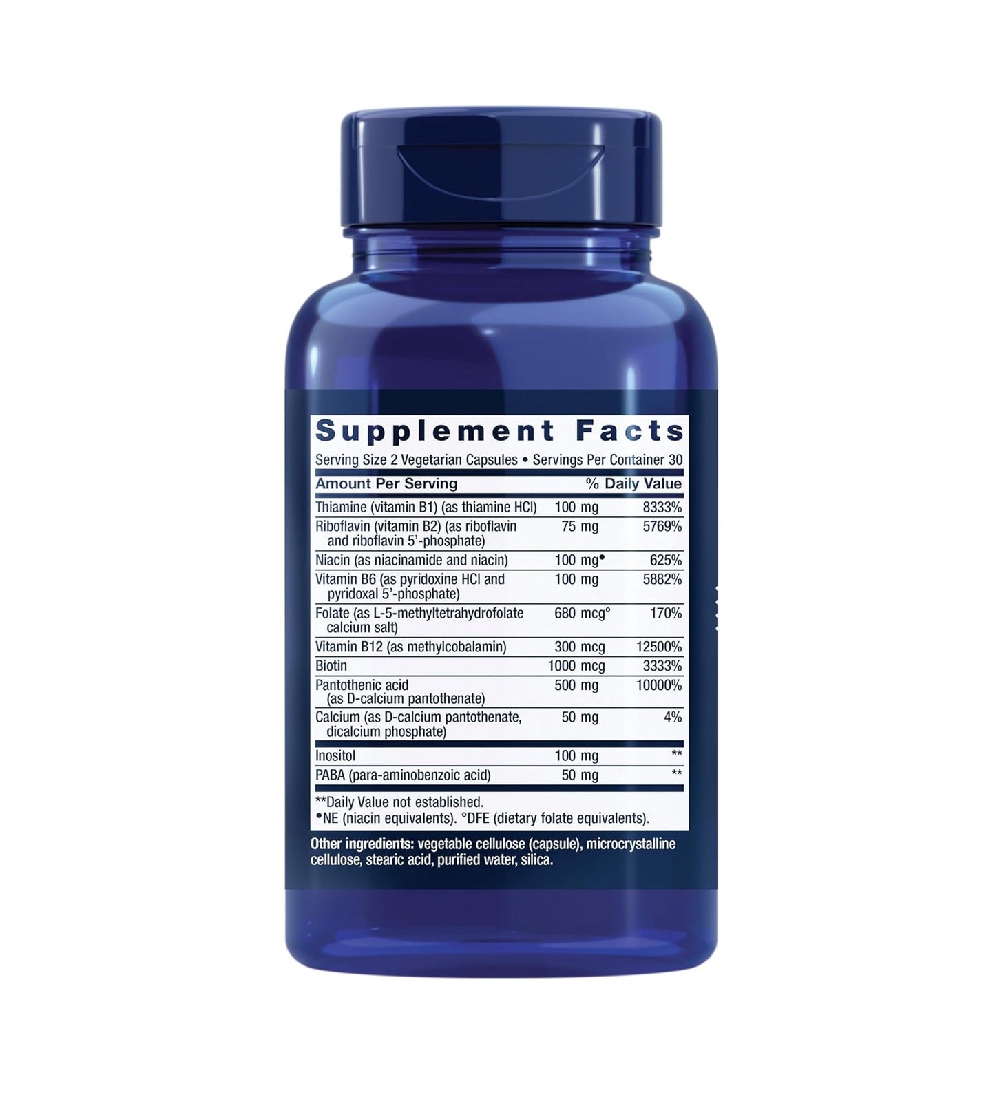 Life Extension Bio Active Complete B - Complex - 60 Veg Caps - Mann Nutrition