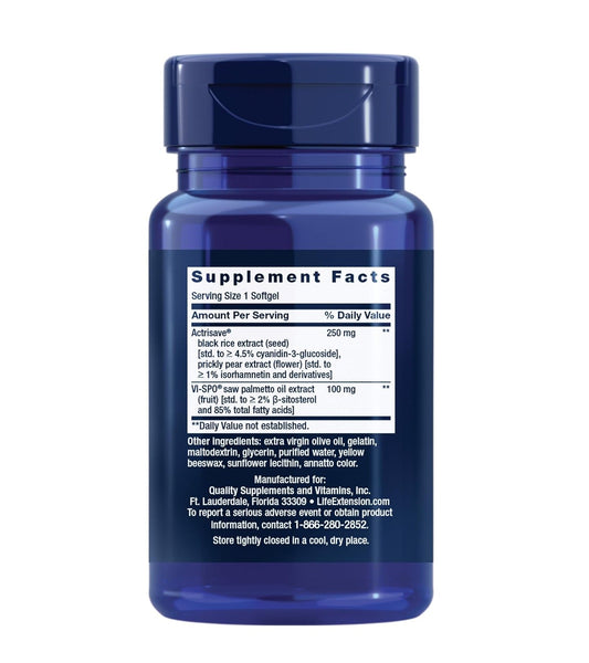 Life Extension Hair Growth for Men - Mann Nutrition