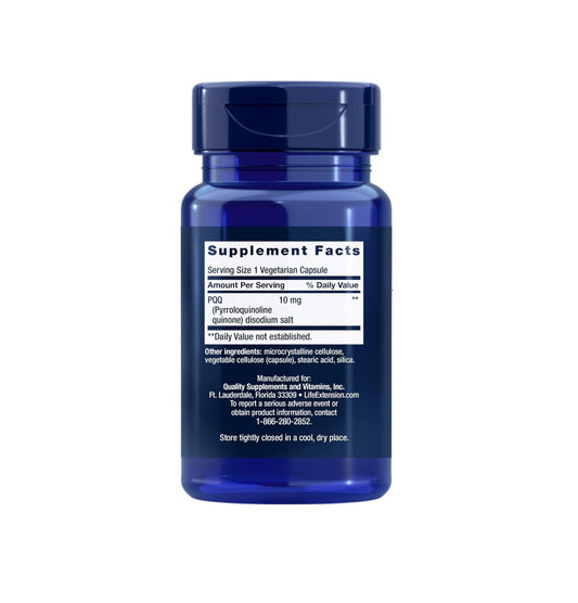 Life Extension PQQ 10 mg - Mann Nutrition