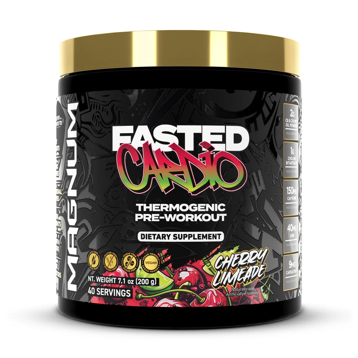 Magnum Fasted Cardio Thermogenic Pre - Workout - Mann Nutrition