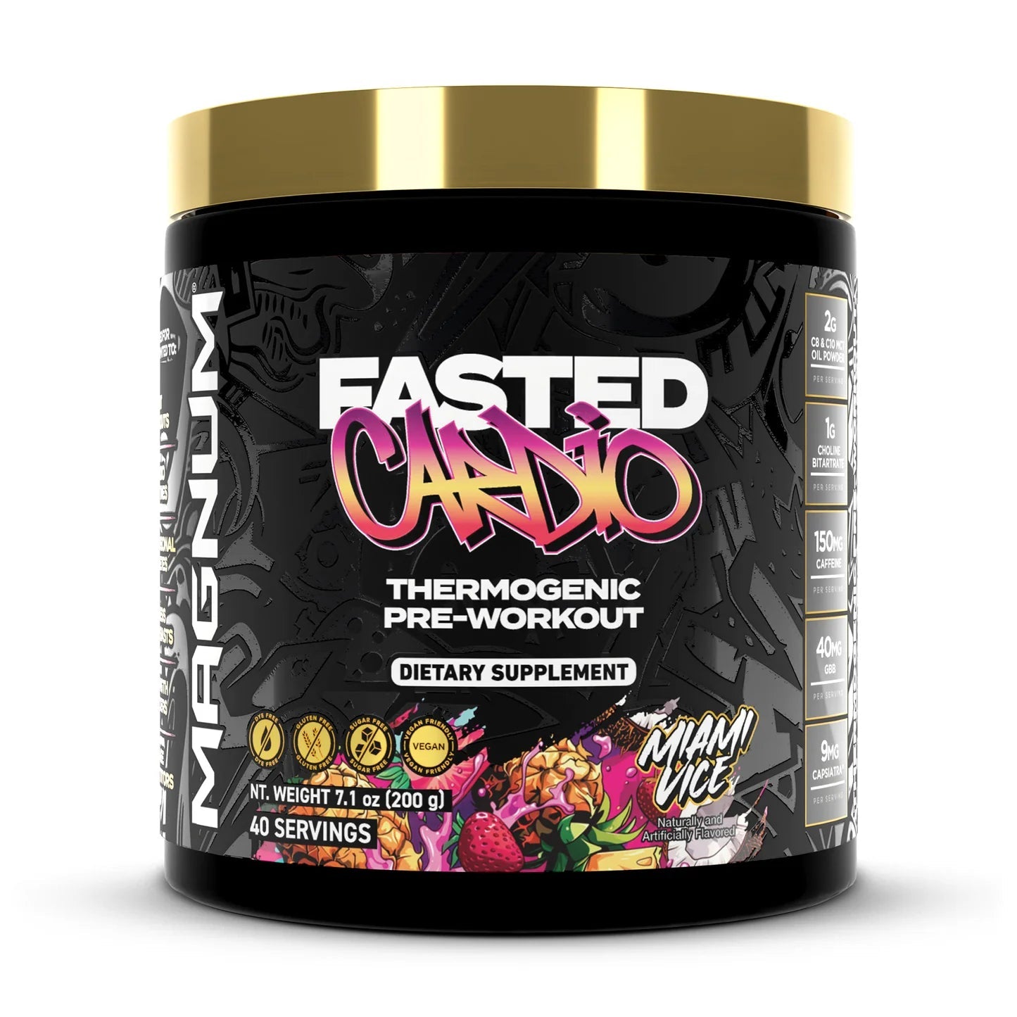 Magnum Fasted Cardio Thermogenic Pre - Workout - Mann Nutrition