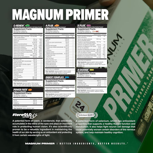 Magnum Primer Performance Pack - 30 Packs - Mann Nutrition