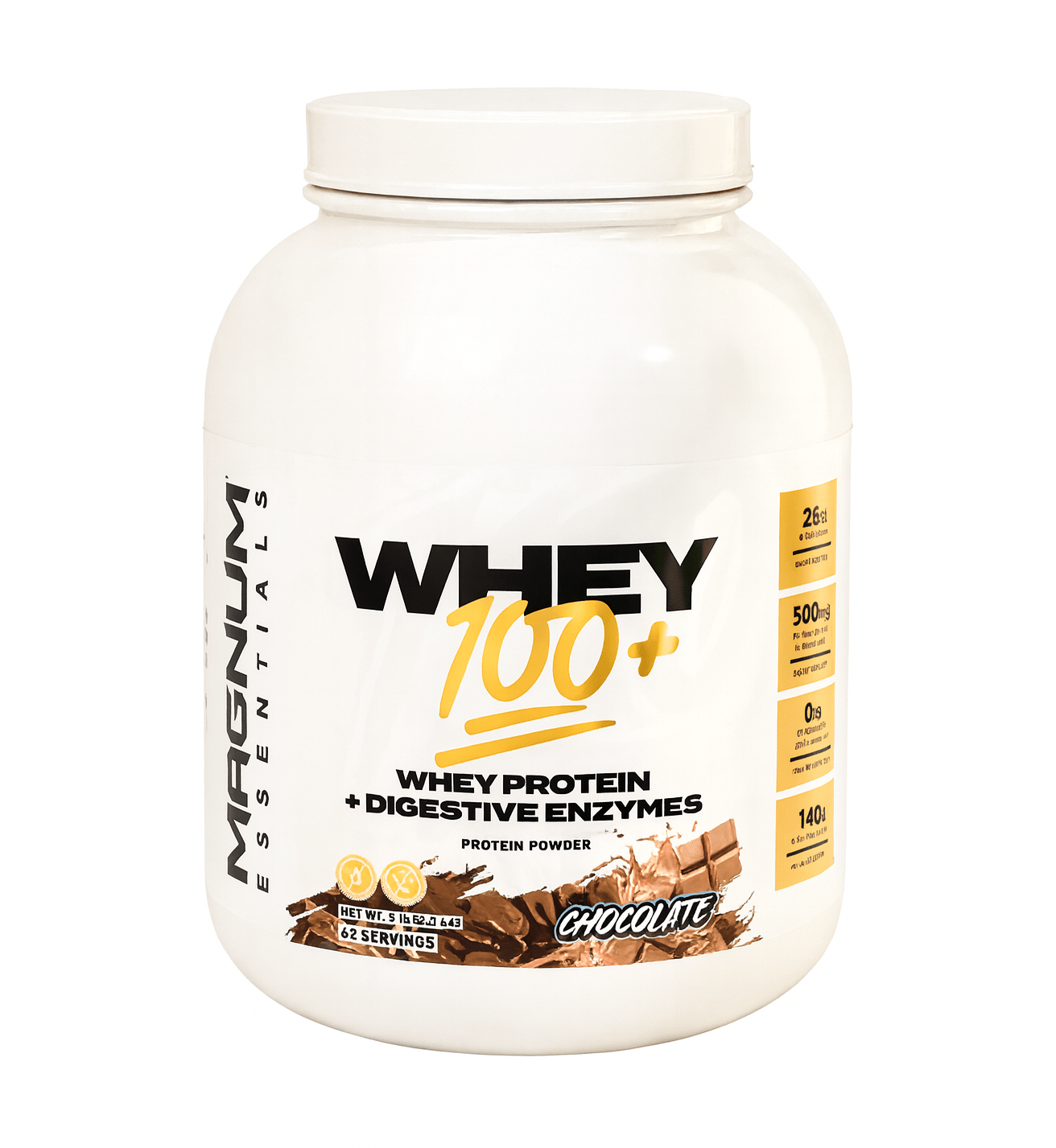 Magnum Whey 100+ Whey Protein +Digestive Enzymes - Mann Nutrition