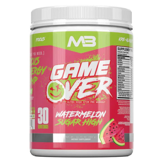 MB Game Over (High Stim Pre - Workout) - Mann Nutrition
