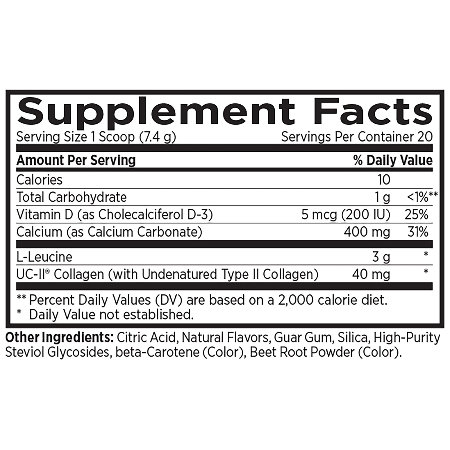 MRI Performance Collagen Joint + Muscle + Bone Support (20 Servings) MRI023- Mann Nutrition
