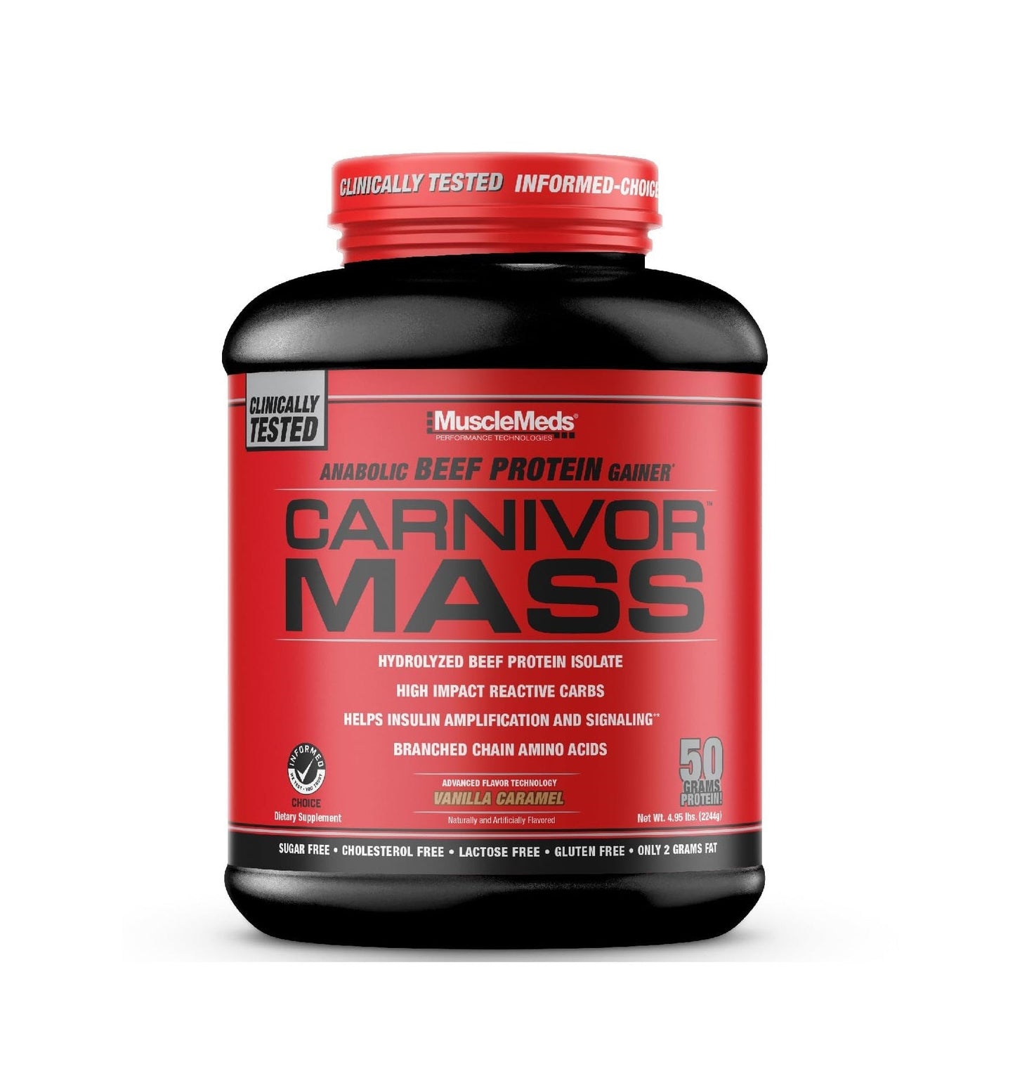 Musclemeds Carnivor Mass 5.8lbs - Mann Nutrition