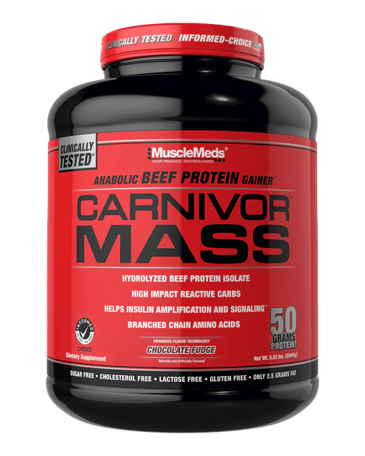 Musclemeds Carnivor Mass 5.8lbs - Mann Nutrition