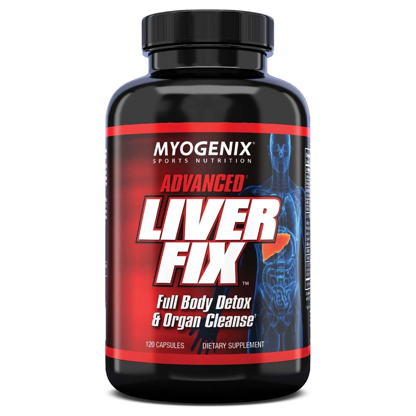 Myogenix Liver Fix - 120 Caps - Mann Nutrition