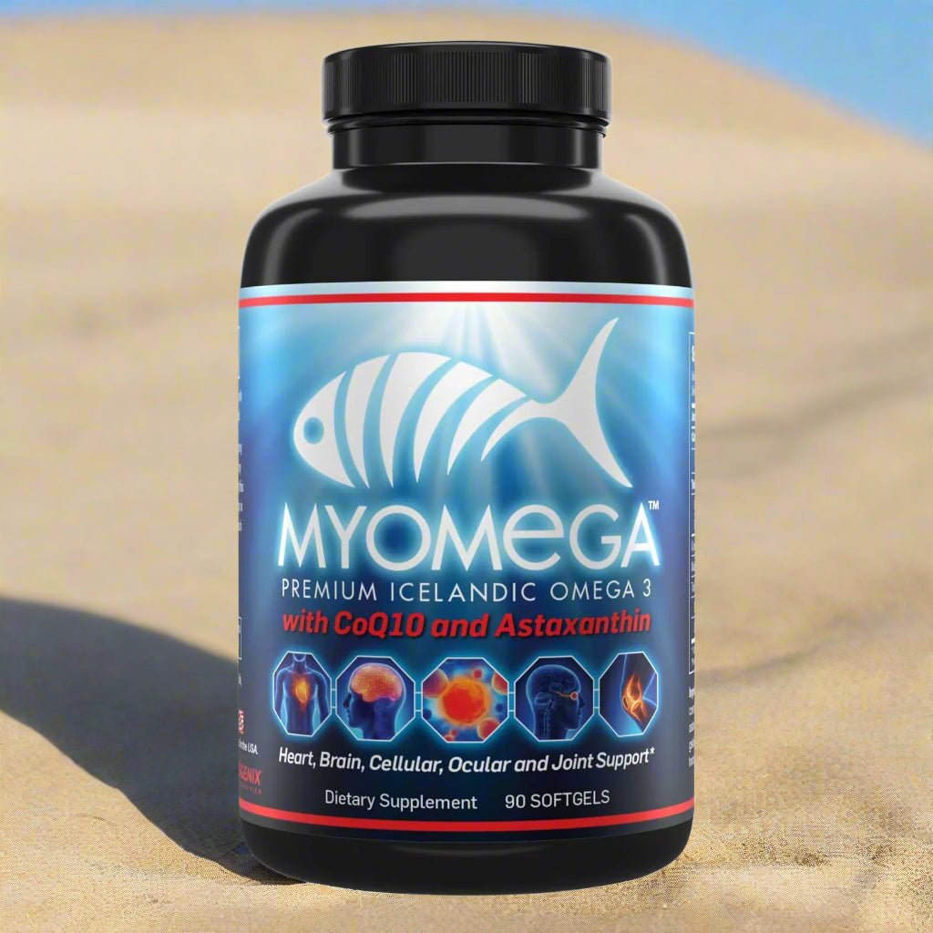 Myogenix MYOMEGA With Coq 10 & Astaxanthin - Mann Nutrition