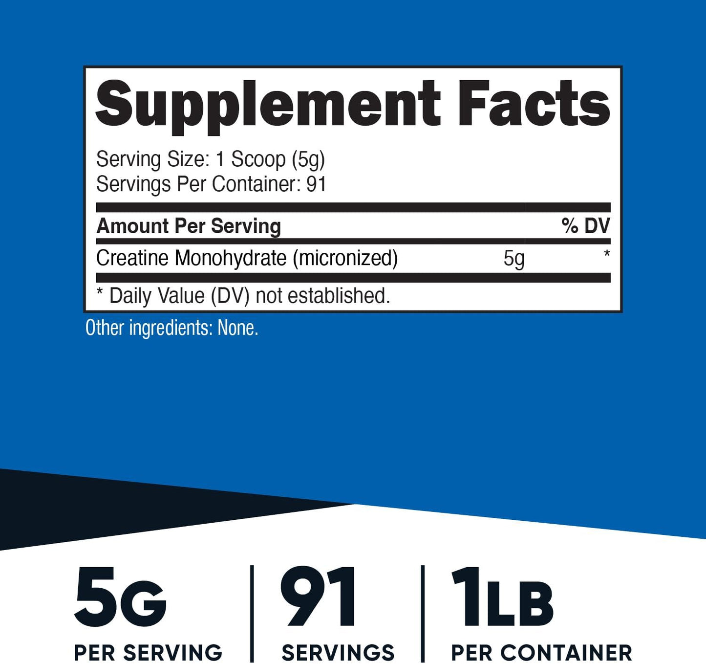 NC Creatine Monohydrate - Mann Nutrition