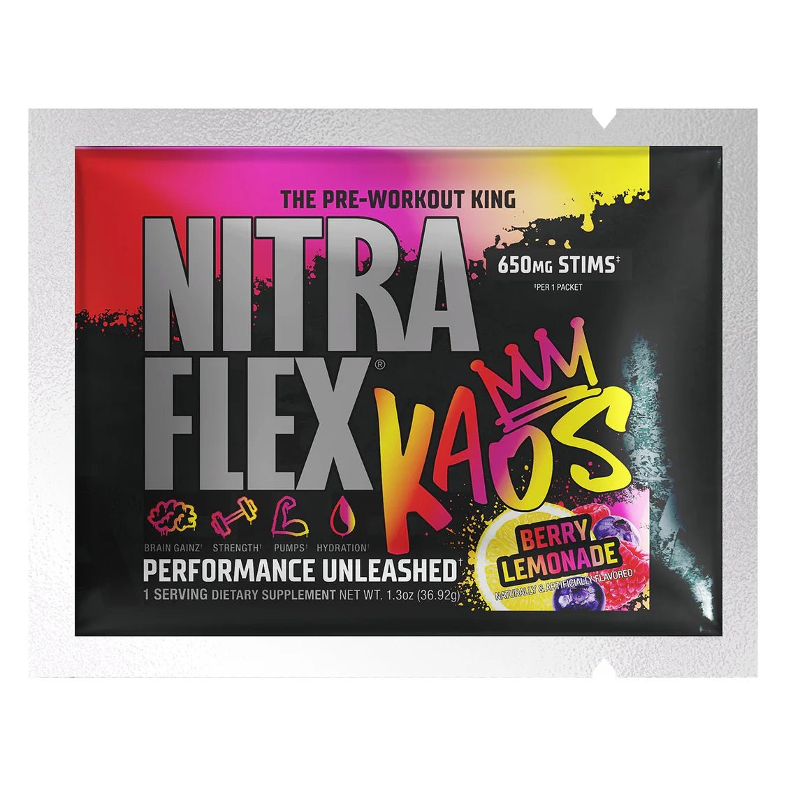 Nitraflex KAOS Sample - Mann Nutrition