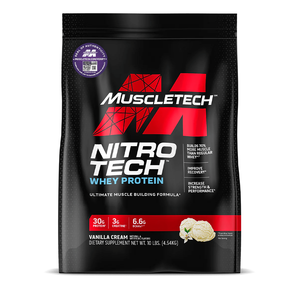 NitroTech Whey Protein - Mann Nutrition