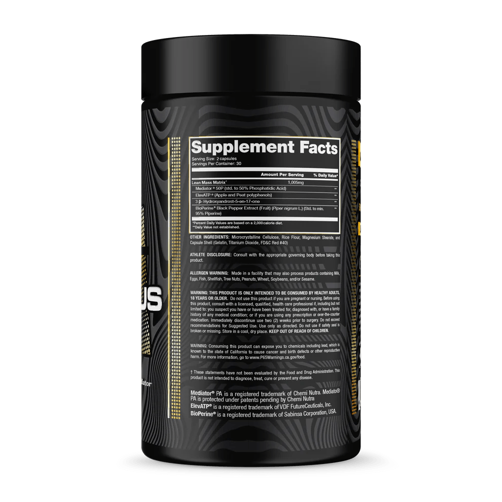 Notorious Lean Mass - Mann Nutrition