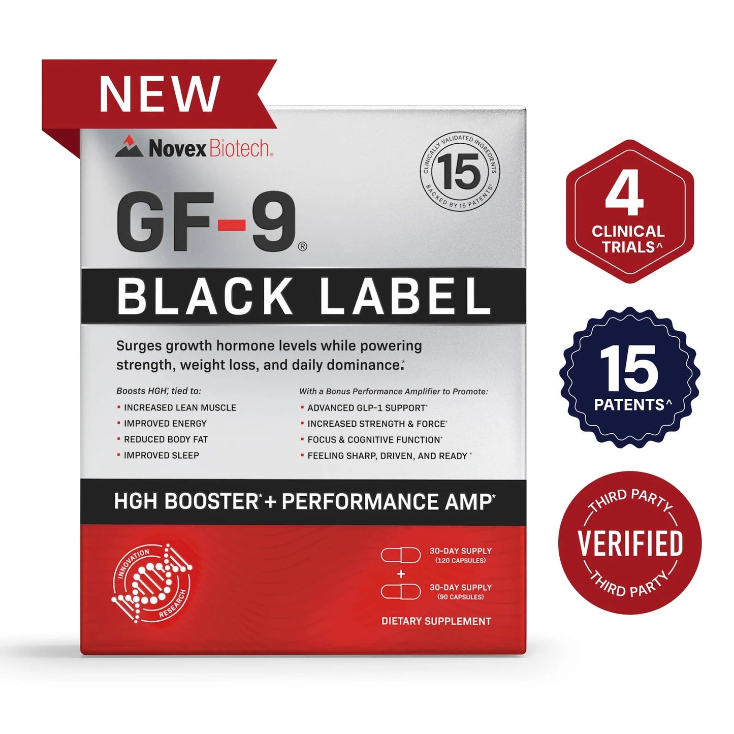 Novex Biotech GF - 9 Black Label - Mann Nutrition
