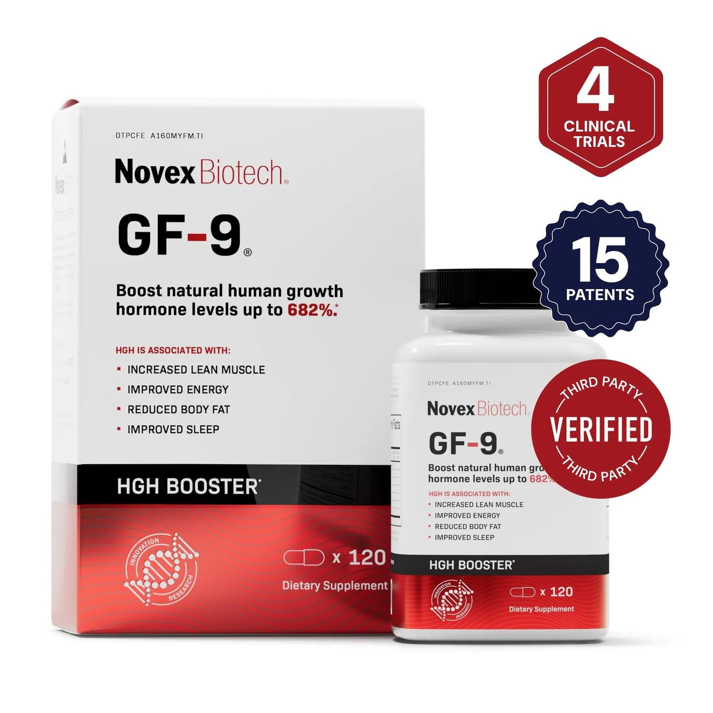 Novex Biotech GF - 9 HGH Support - Mann Nutrition