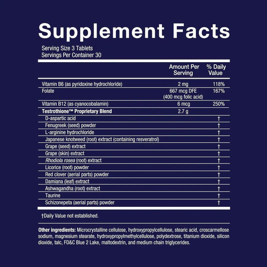 Novex Biotech Testrovax 90 Caps - Mann Nutrition