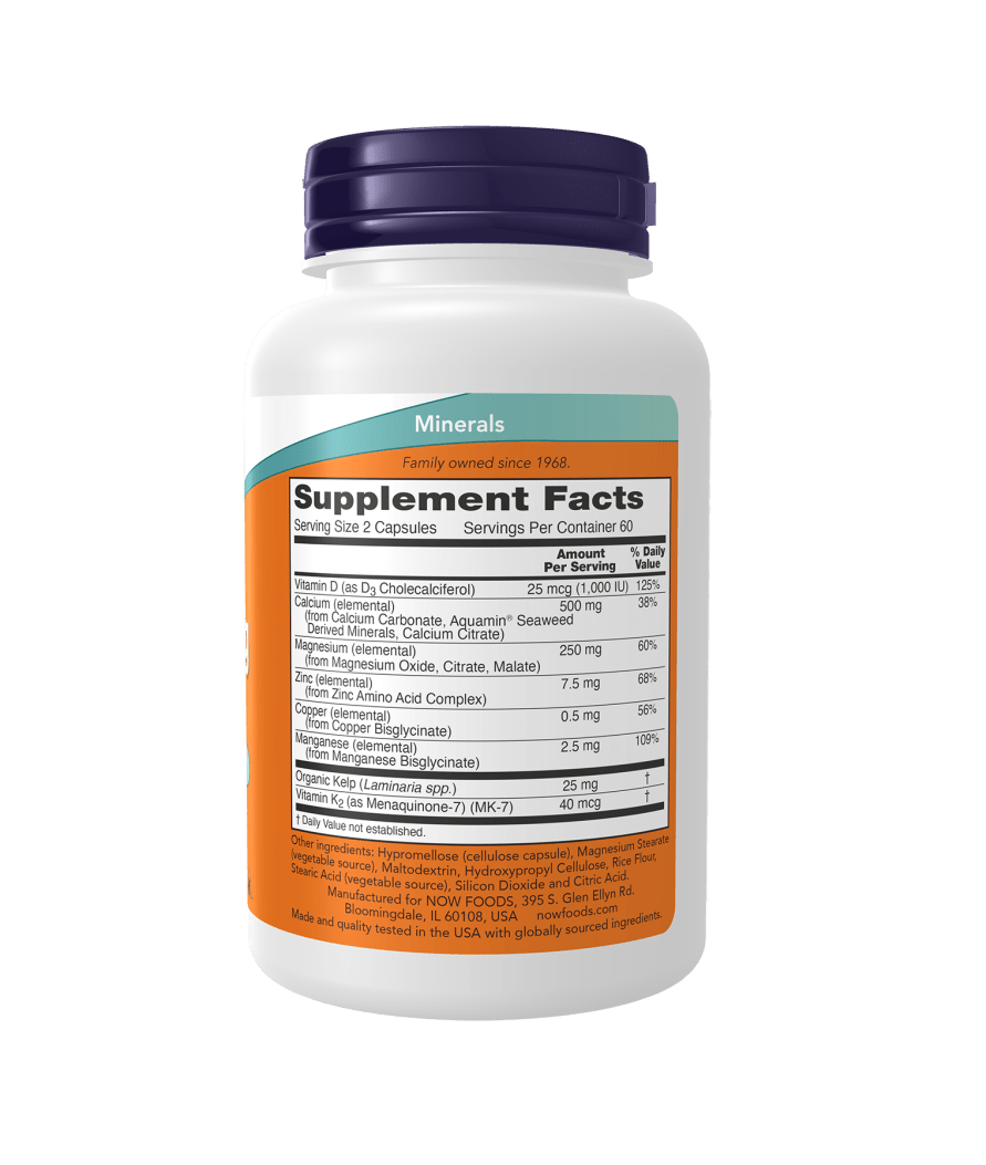 Now Cal - Mag Caps Capsules - Mann Nutrition