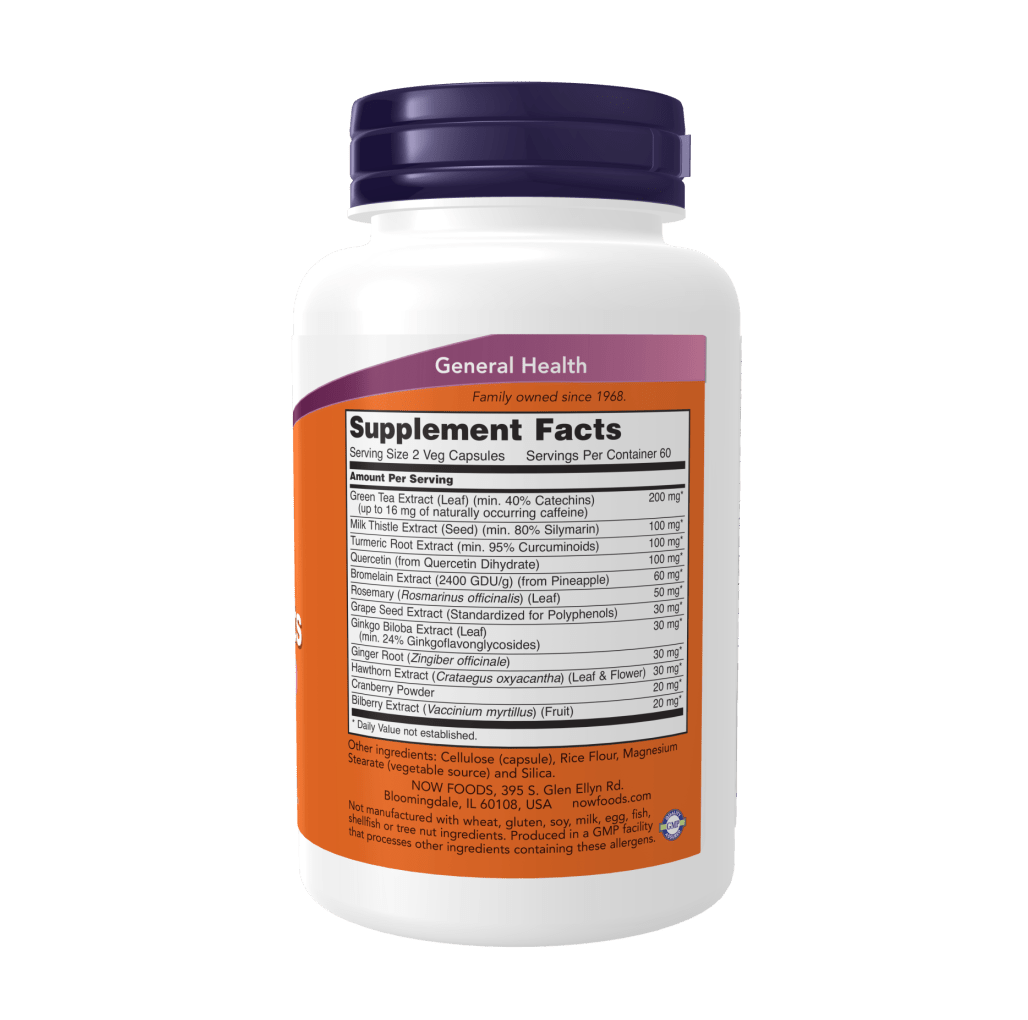 Now Super Antioxidants 120 Veg Capsules - Mann Nutrition
