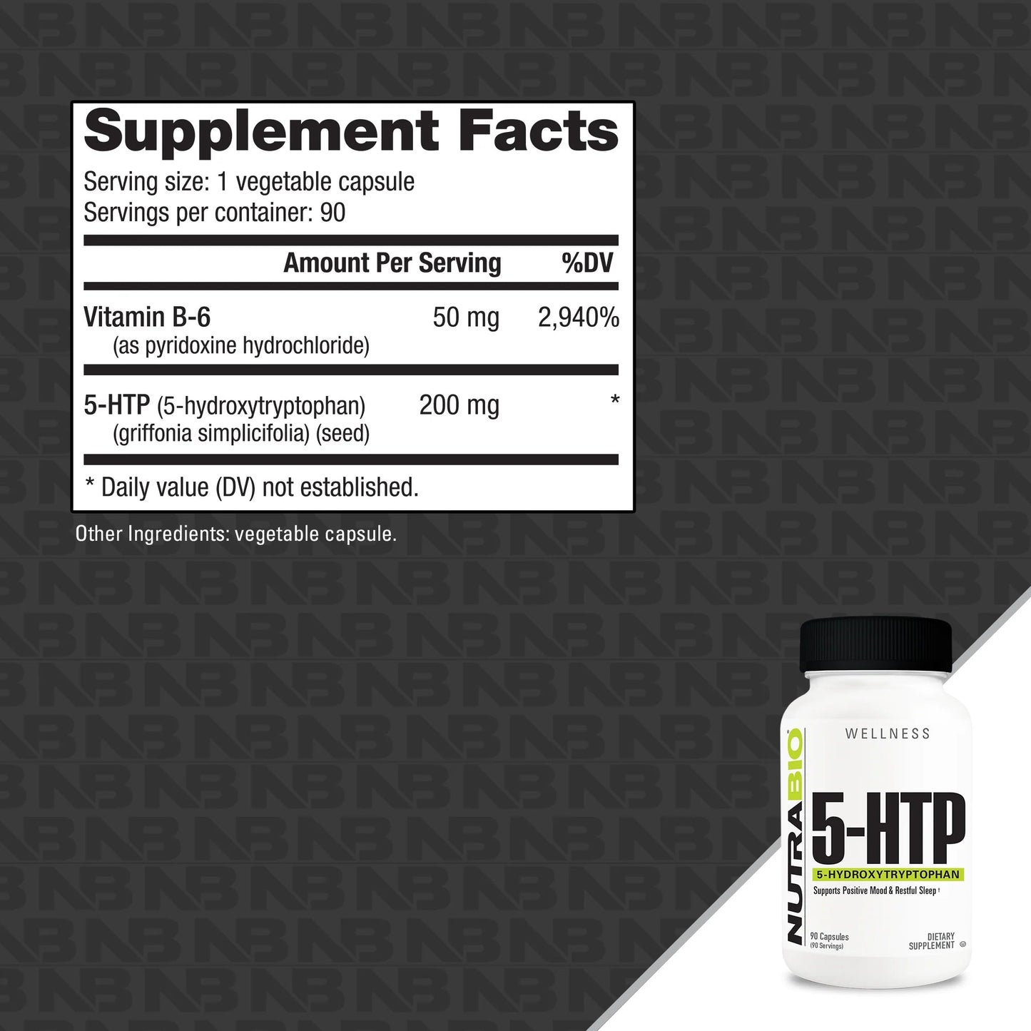 Nutrabio 5 - HTP - Mann Nutrition