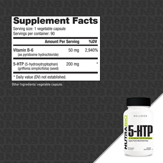 Nutrabio 5 - HTP - Mann Nutrition