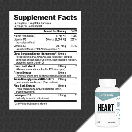 Nutrabio HEART - Mann Nutrition
