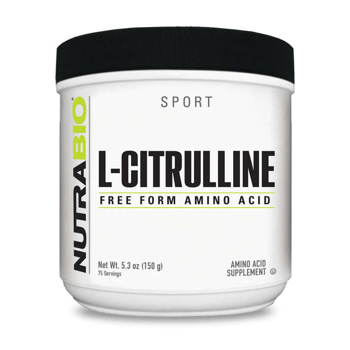 Nutrabio L - Citrulline 75 Servings - Mann Nutrition