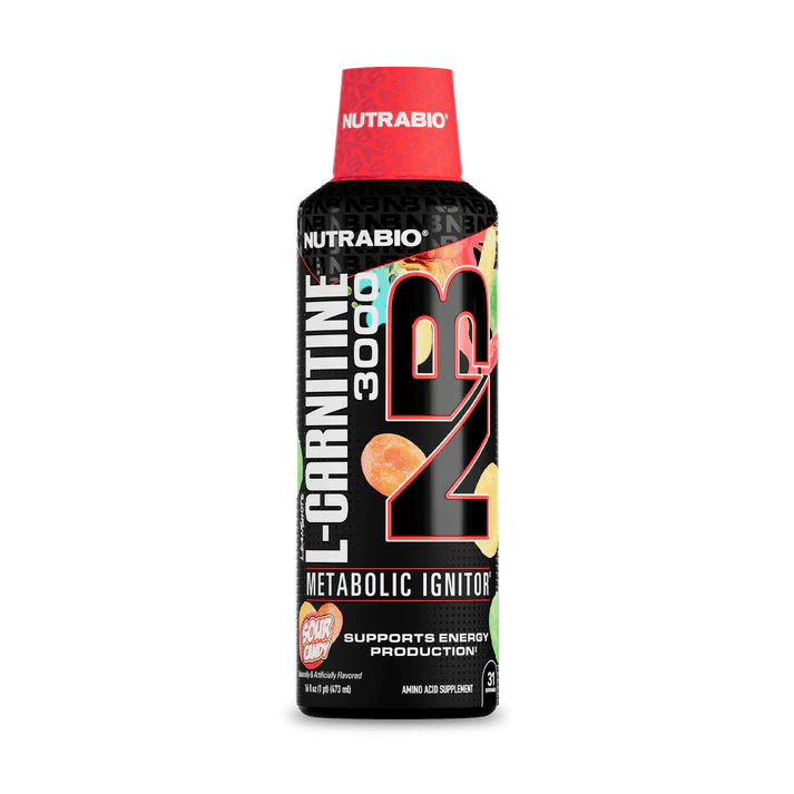Nutrabio LeanShots Liquid L - Carnitine Shot (3000mg) - Mann Nutrition