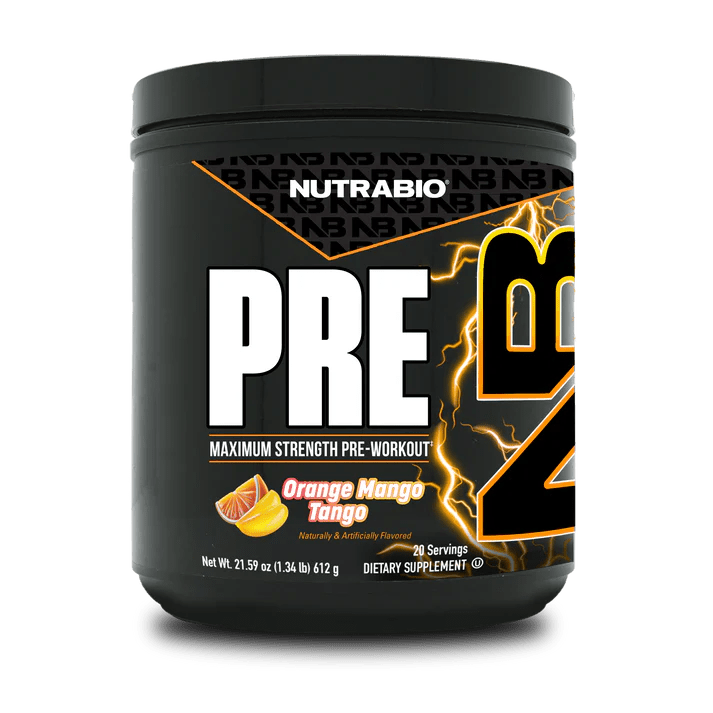 Nutrabio Pre - Workout - Mann Nutrition