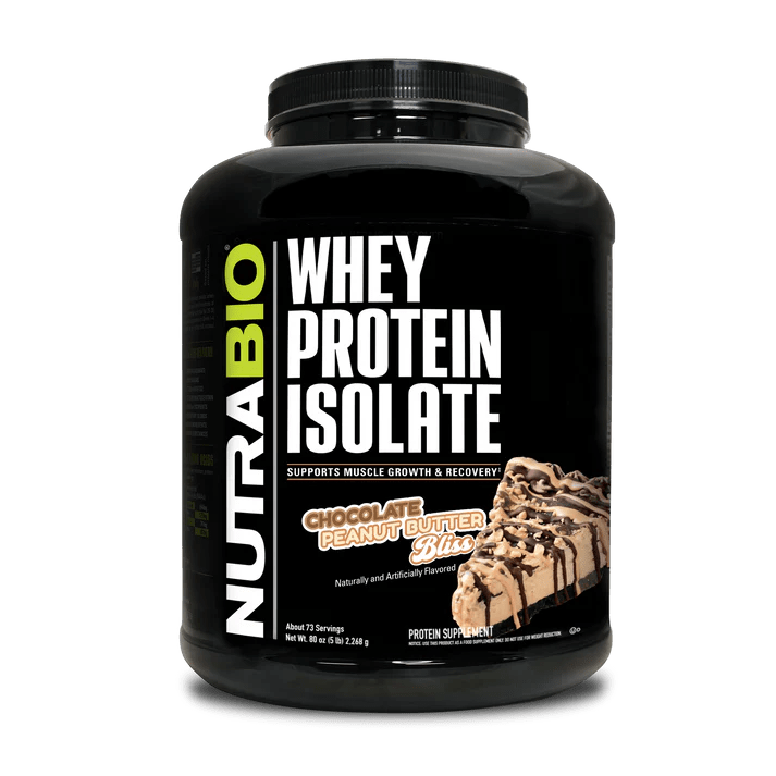 Nutrabio Whey Protein Isolate - 5 Lbs - Mann Nutrition