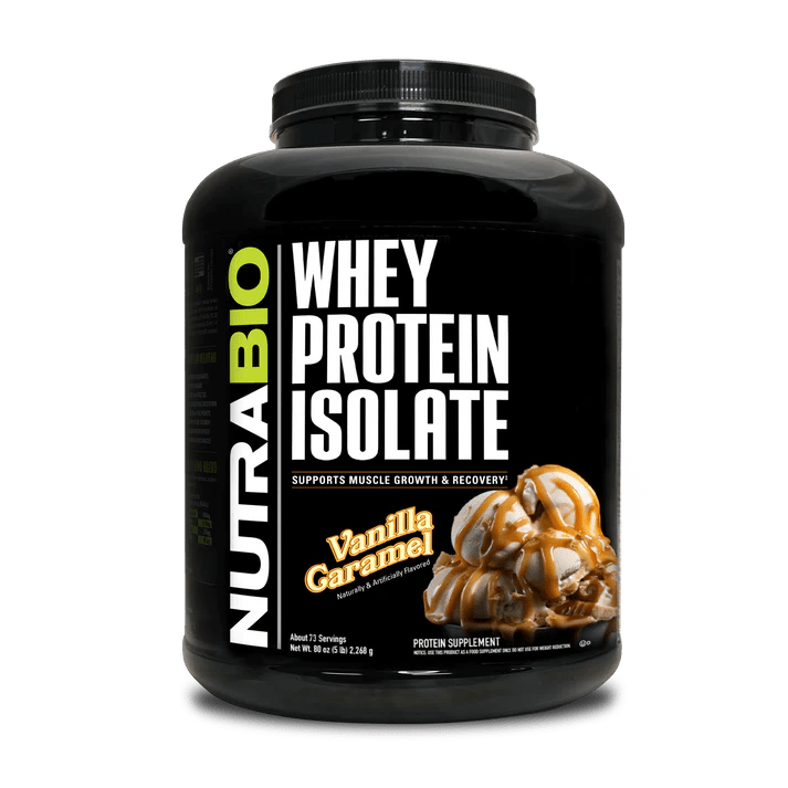 Nutrabio Whey Protein Isolate - 5 Lbs - Mann Nutrition