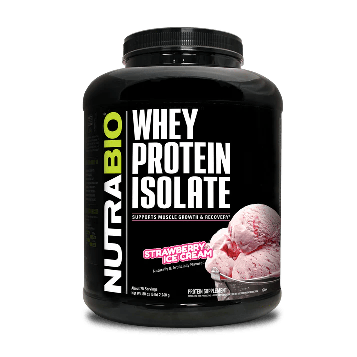 Nutrabio Whey Protein Isolate - 5 Lbs - Mann Nutrition