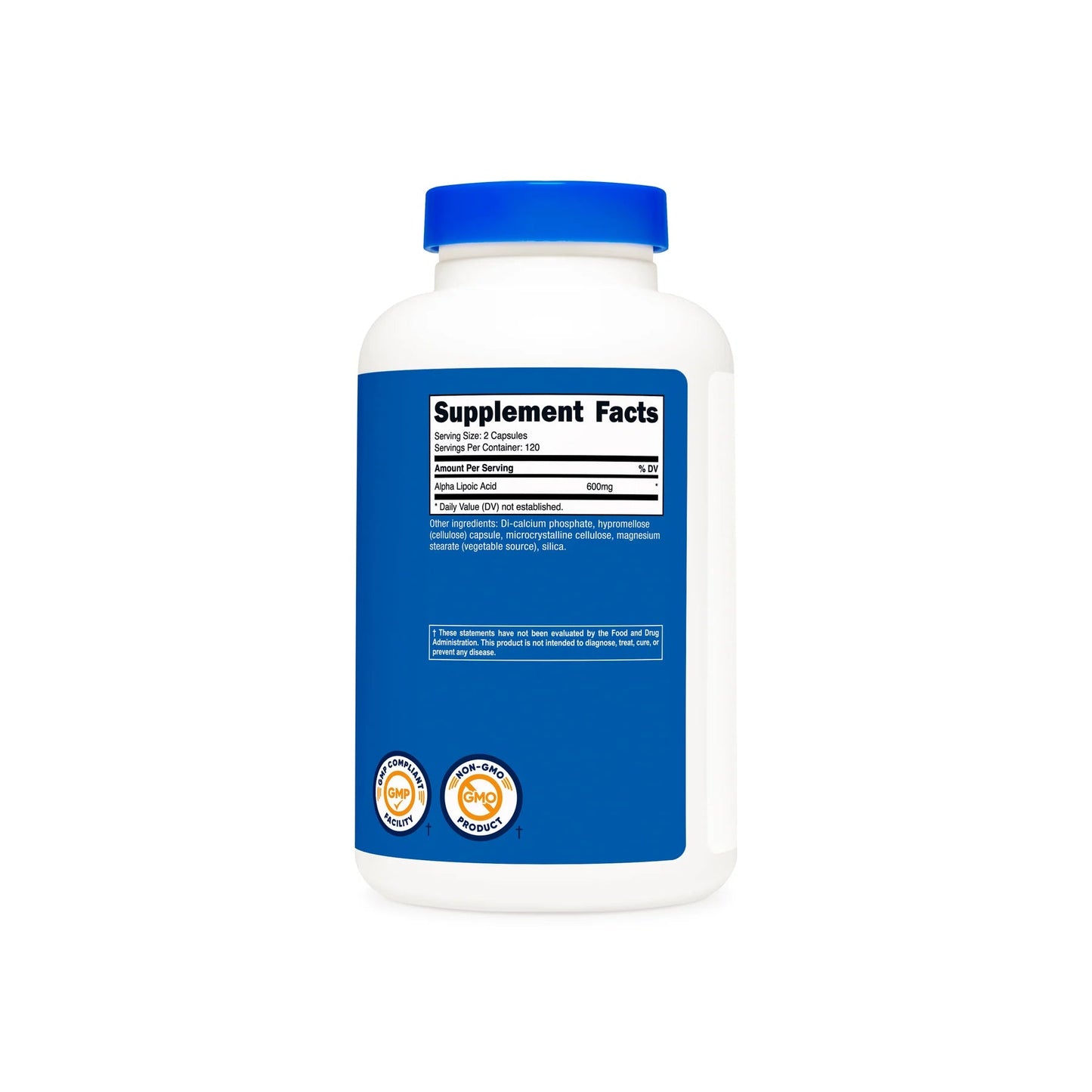 Nutricost Alpha Lipoic Acid Capsules - 240 Capsules - Mann Nutrition