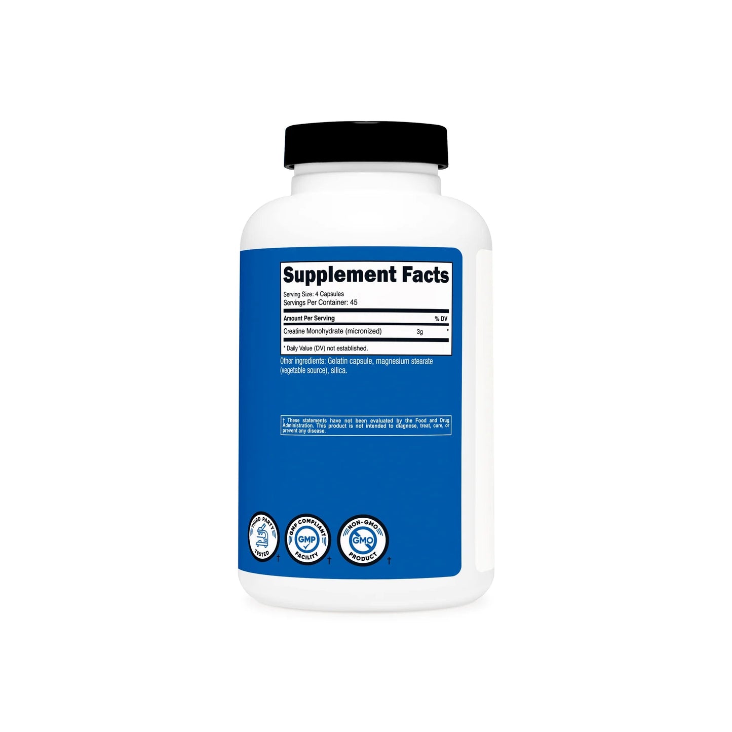Nutricost Creatine Monohydrate 180 Caps - Mann Nutrition