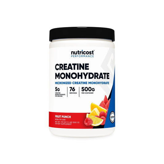 Nutricost Creatine Monohydrate - 500G - Mann Nutrition
