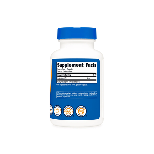 Nutricost Yohimbine HCL - 30 Capsules - Mann Nutrition