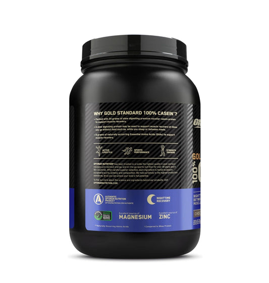 ON Gold Standard 100% Micellar Casein Protein Powder - Mann Nutrition