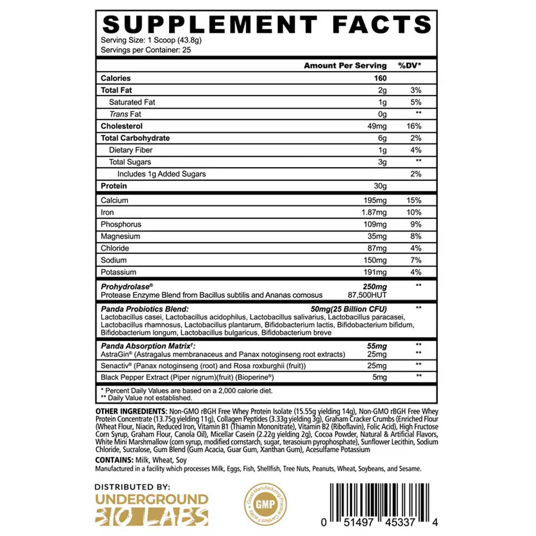 Panda Fuel Premium Protein - Mann Nutrition