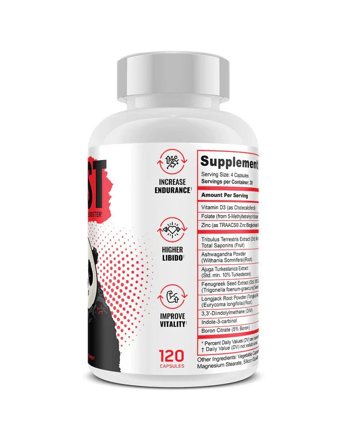 Panda TEST - Testosterone Booster - Mann Nutrition