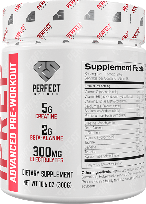 Perfect Sports IPREP Advance Pre Workout - Mann Nutrition