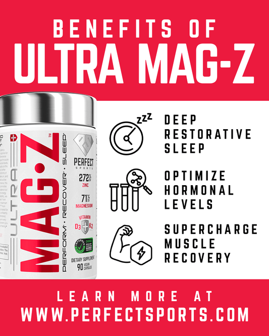 Perfect Sports Ultra Mag - Z – Zinc Magnesium Supplement - Mann Nutrition