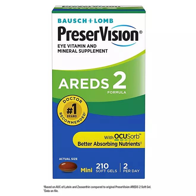 PreserVision AREDS 2 Formula Eye Vitamin - Mann Nutrition