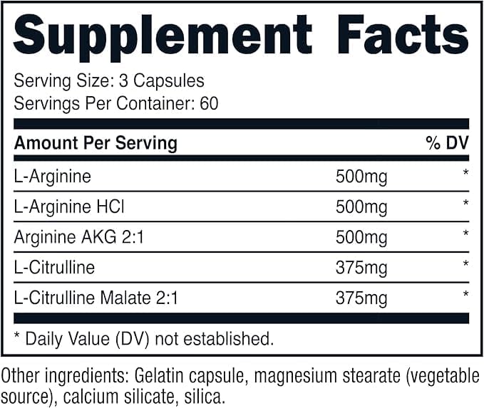 Primal Nitric Oxide Booster - 180 Caps - Mann Nutrition