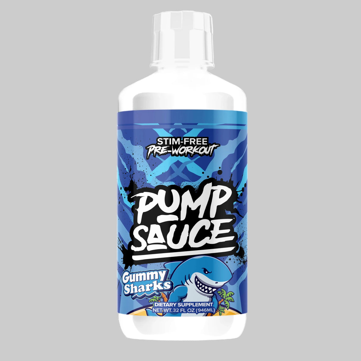 Pump Sauce Liquid Glycerol Stim Pre-Workout | 32 Servings - Mann Nutrition