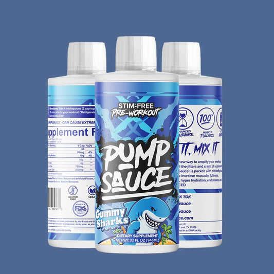 Pump Sauce Stim Free Pre Workout - Mann Nutrition